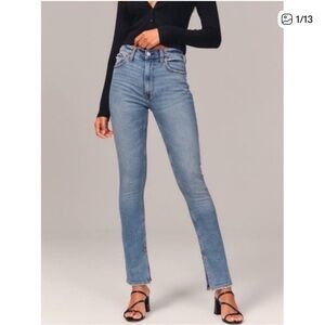 Abercrombie and Fitch curved love high-rise size 26